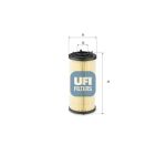 Filtro, sistema hidráulico de trabalho UFI 83.034.00
