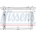 Motorkühler NISSENS 65535A