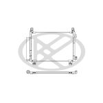 Condensador, sistema de ar condicionado KOYORAD CD010928M
