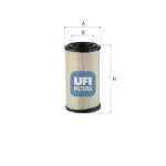 Filtro aria UFI 27.B78.00