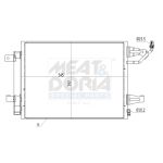 Condenseur (climatisation) MEAT & DORIA 991091