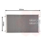 Condenseur (climatisation) VAN WEZEL 07005079