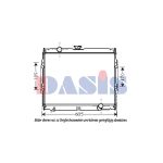 Radiateur moteur AKS DASIS 560021N