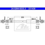 Bremsschlauch ATE 24.5204-0233.3