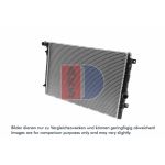 Motorradiateur AKS DASIS 040062N