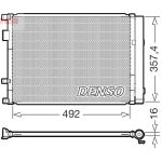 Condenseur, climatisation DENSO DCN43020