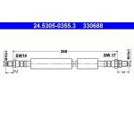 Tubo flessibile del freno ATE 24.5305-0355.3