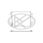 Condensatore, impianto di climatizzazione KOYORAD CD440641
