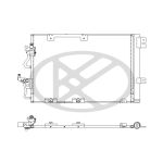 Condensatore, impianto di climatizzazione KOYORAD CD460647