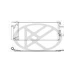 Condensatore, impianto di climatizzazione KOYORAD CD421281