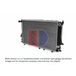Motorradiateur AKS DASIS 481170N