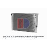 Motorradiateur AKS DASIS 050053N