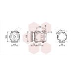 Klimakompressor VAN WEZEL 4300K468