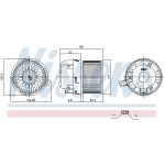 Ventilateur d'habitacle NISSENS 87677