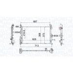 Radiateur moteur MAGNETI MARELLI 350213206900