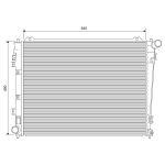 Arrefecedor do motor VALEO 701619