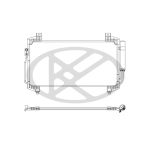 Condensador, sistema de ar condicionado KOYORAD CD031215