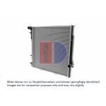 Motorradiateur AKS DASIS 050033N