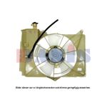 Ventola, raffreddamento motore AKS DASIS 218060N