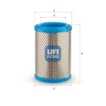 Filtro de ar UFI 27.736.00