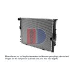 Motorradiateur AKS DASIS 050045N