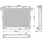 Raffreddatore motore DENSO DRM50139