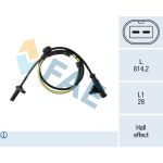 Capteur, vitesse de rou FAE 78760