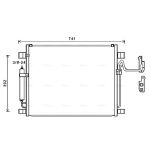Condenseur (climatisation) AVA COOLING DN5398D