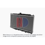 Motorradiateur AKS DASIS 100320N
