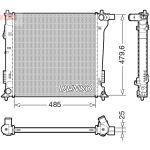 Raffreddatore motore DENSO DRM41020