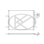 Condenseur (climatisation) KOYORAD CD320836