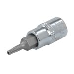 Ponta de chave de encaixe com furo de 1/4" TORX PROFITOOL 0X41610