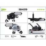 Motor, limpa para-brisas VALEO VAL584519