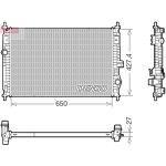 Radiatore motore DENSO DRM20048