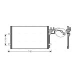 Condenseur (climatisation) AVA COOLING FDA5367