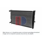Motorradiateur AKS DASIS 480390N