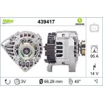 Générateur de courant triphasé VALEO ORIGINS - NEW O.E. TECHNOLOGIE VALEO 439417