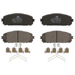 Conjunto de pastilhas de travão ATE 13.0460-5698.2, atrás