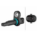 Sensor do ABS traseiro, direito HELLA 6PU 358 216-691