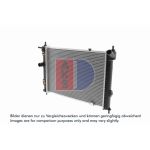 Arrefecedor do motor AKS DASIS 151460N