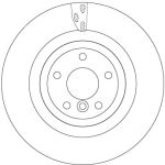 Disque de frein TRW DF6969S