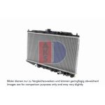 Motorradiateur AKS DASIS 100330N