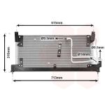 Condenseur (climatisation) VAN WEZEL 37005224