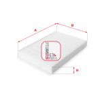 Filtre, air de l'habitacle SOFIMA S 3161 C