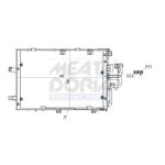 Condenseur (climatisation) MEAT & DORIA 991136