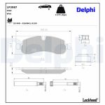 Remblokset DELPHI LP3987