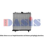 Radiateur moteur AKS DASIS 520158N