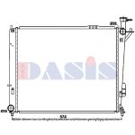 Radiateur moteur AKS DASIS 560092N