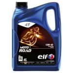 Aceite de motor ELF Moto 4 Road 10W40 4L