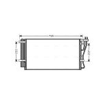 Condenseur (climatisation) AVA COOLING KA5105D